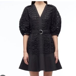 Elegant Black Lace Dress